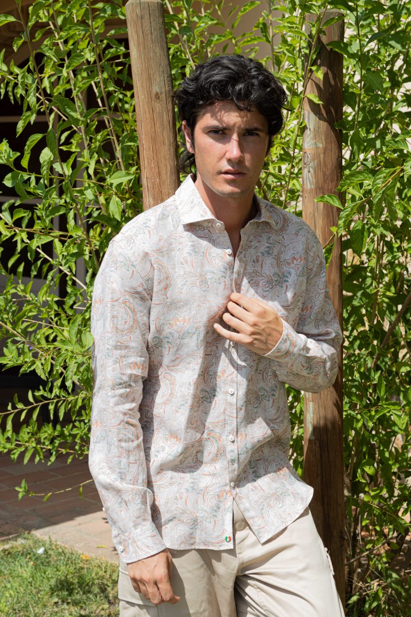 Camicia uomo spring summer 24   PISA-60F-202