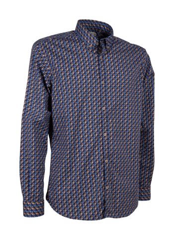 Camicia uomo Fall Winter 2024  PISA-60-710-BLU