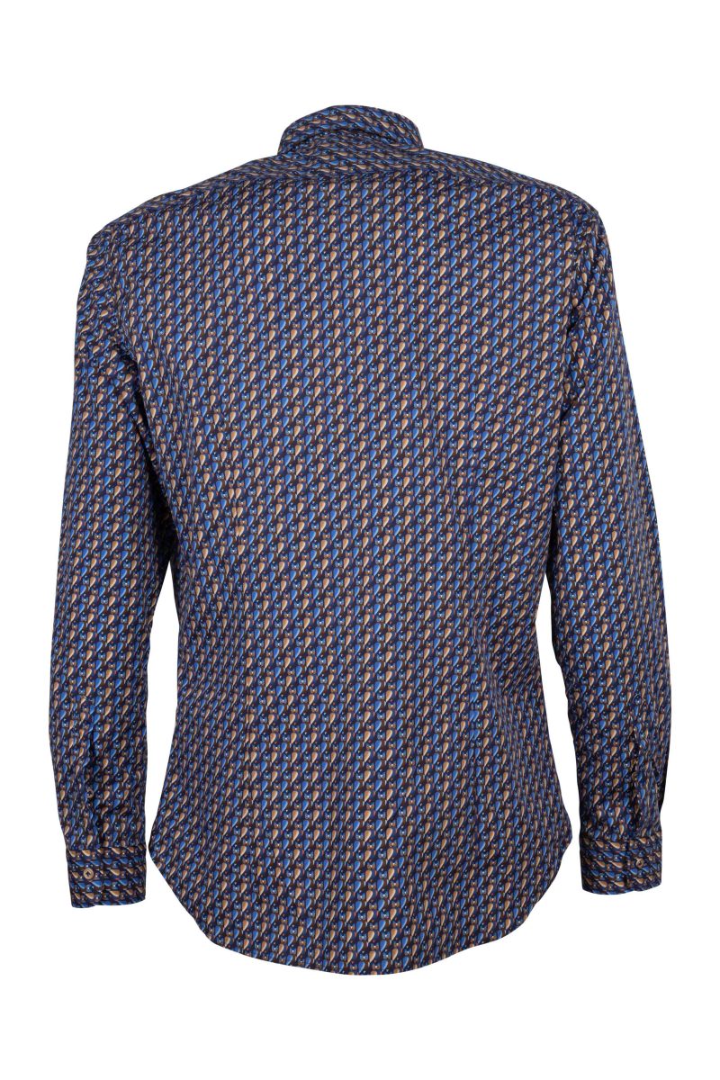 Men's shirt FW 2024   PISA-60-710-BLU