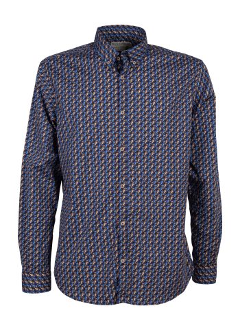 Men's shirt FW 2024   PISA-60-710-BLU