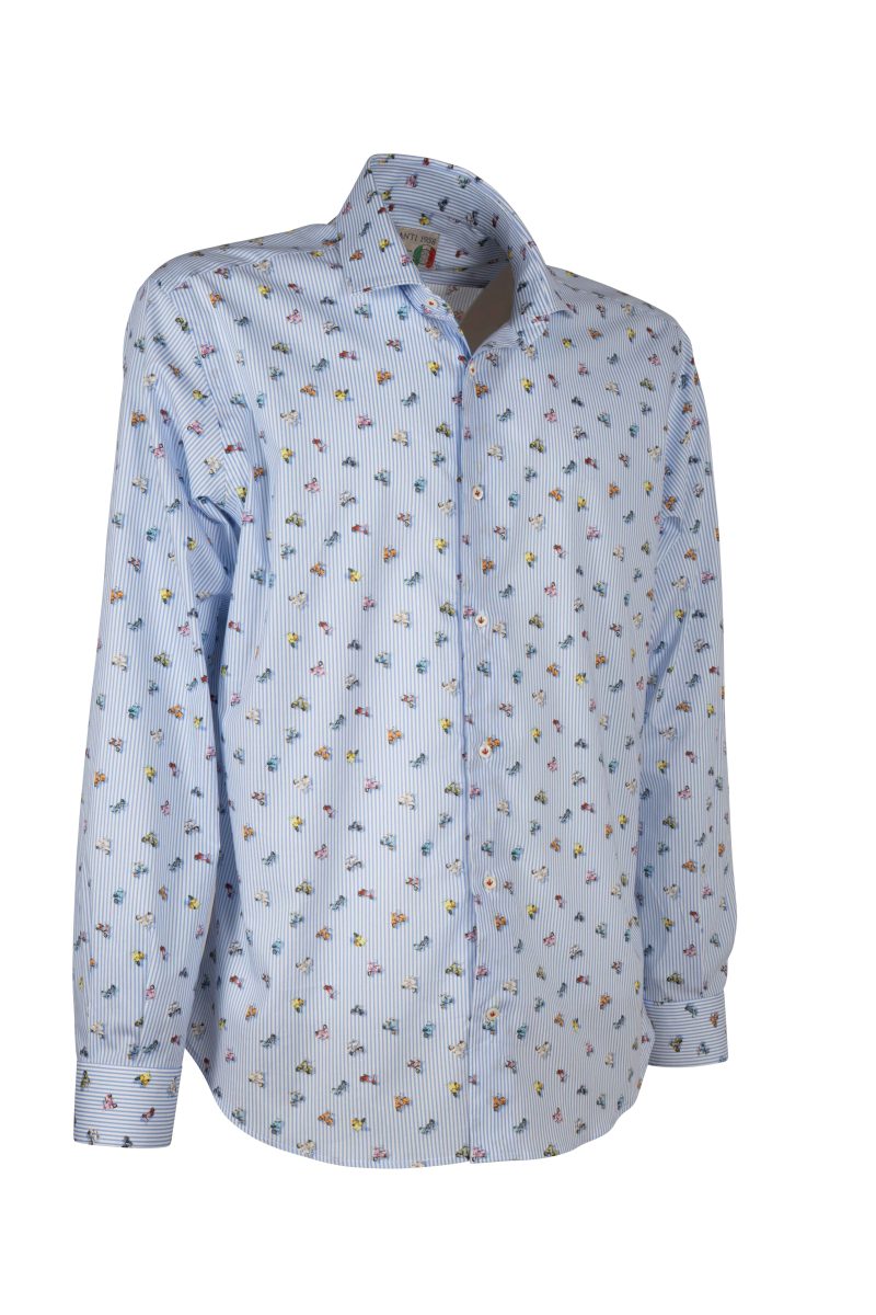 Camicia uomo Spring Summer 2025    FIRENZE-62M-315