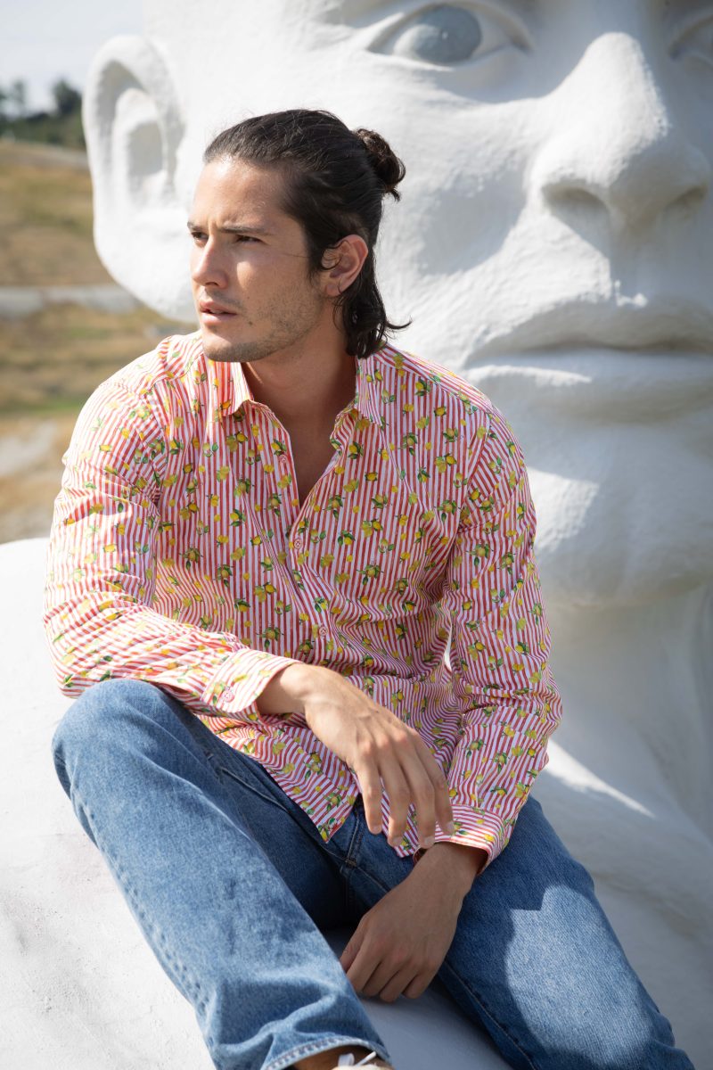 Camicia uomo Spring Summer 2025  PISA-73F-318