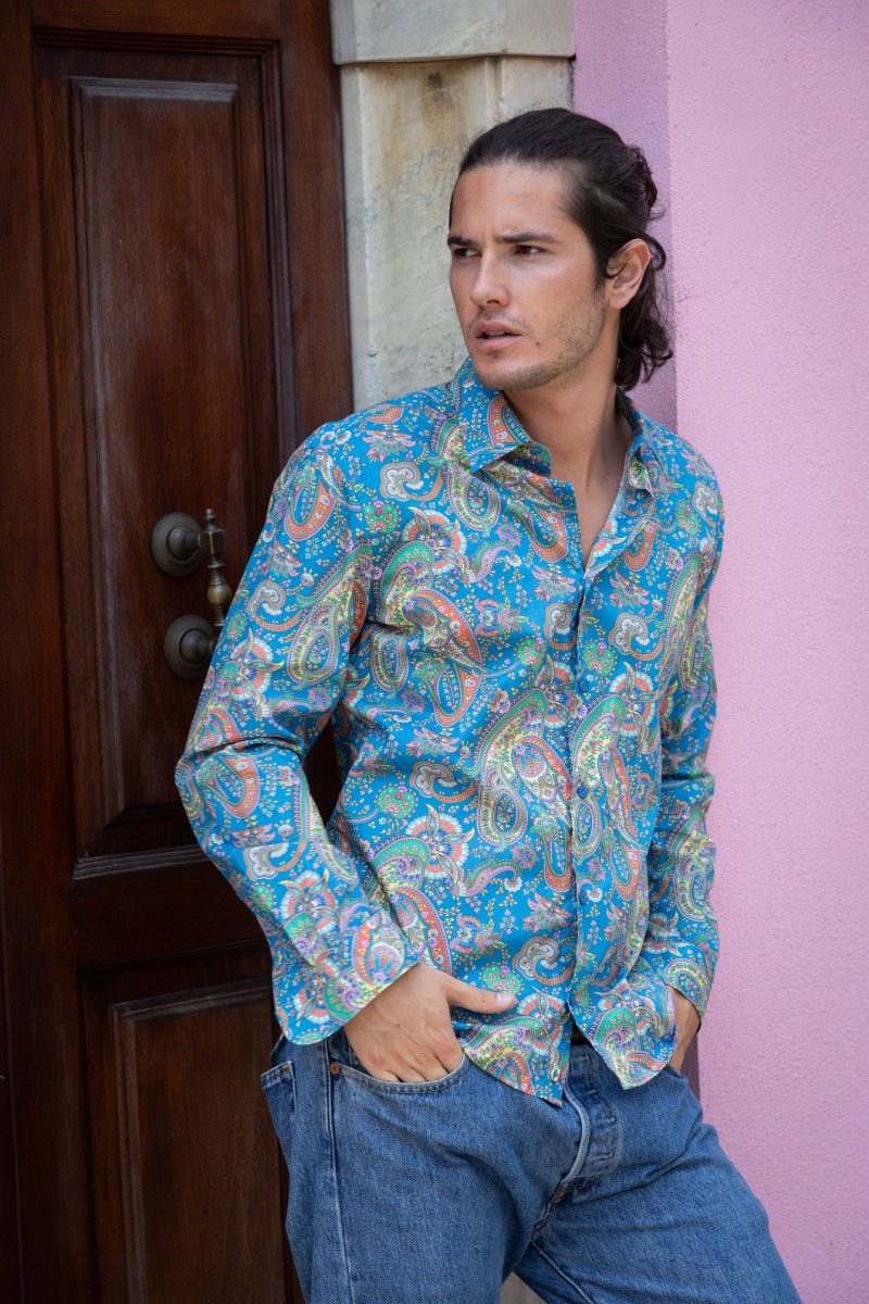 Camicia uomo Spring Summer 2025  FIRENZE-UBBF-333