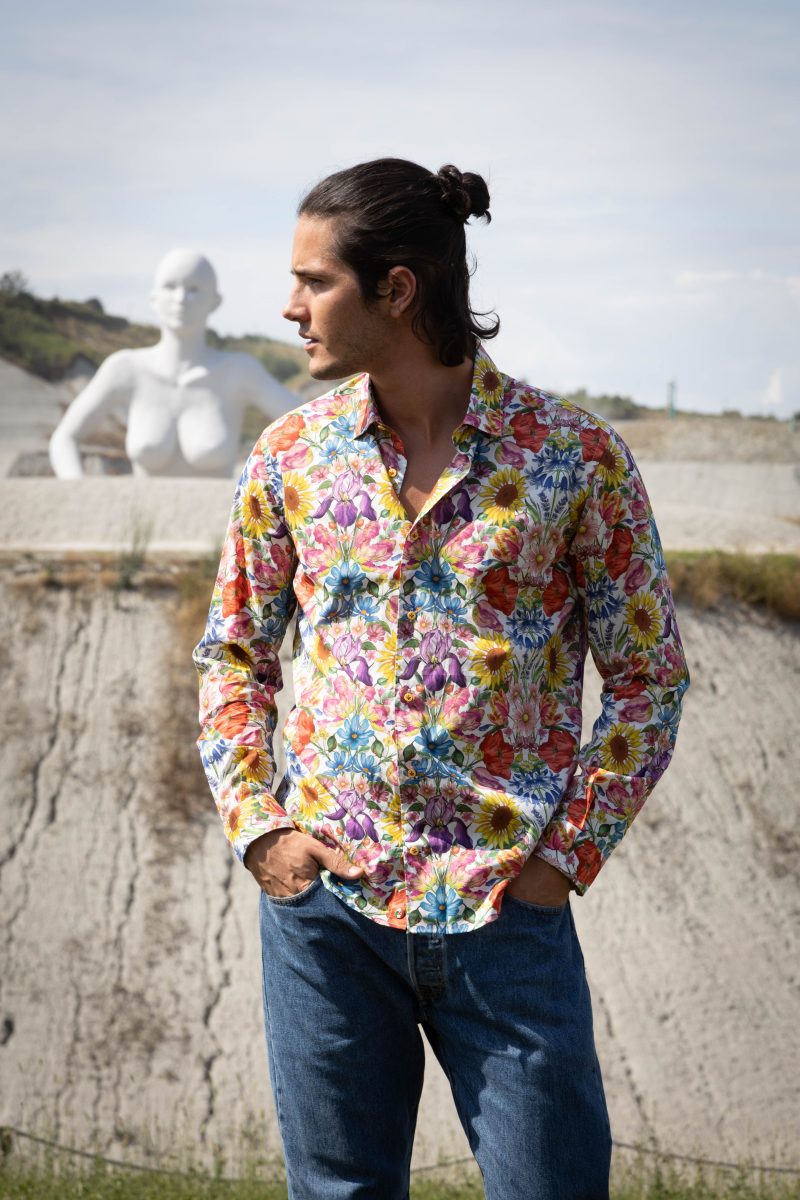 Camicia uomo Spring Summer 2025  FIRENZE-73F-341